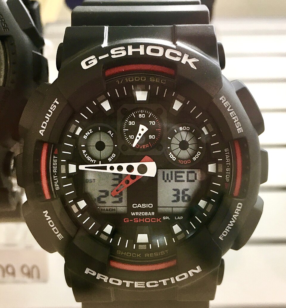 G-Shock GA-100 Negro