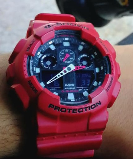 G-Shock Rojo Edición Vivid